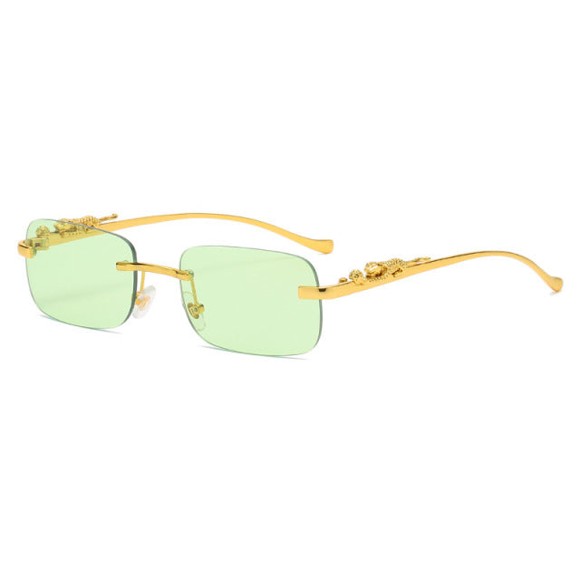 Rimless Square Sunglasses - MollyMBS314