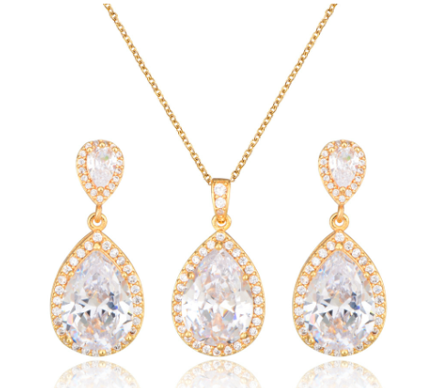 Zircon Jewelry Set - MollyMBS314