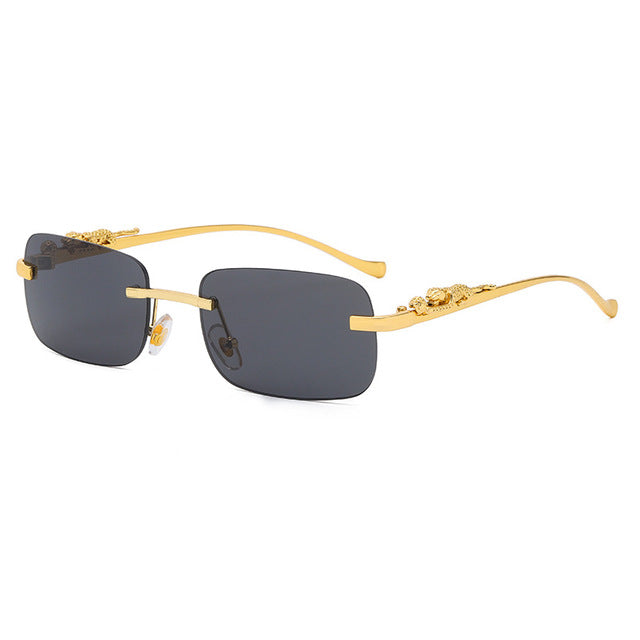 Rimless Square Sunglasses - MollyMBS314