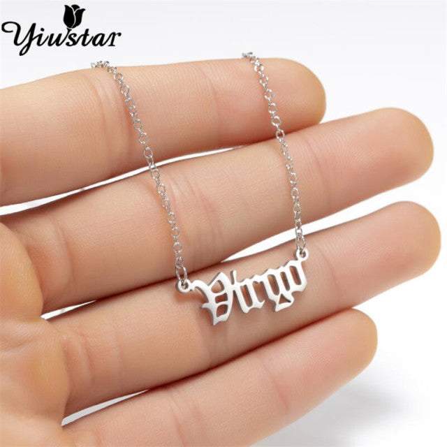 Star Sign Necklace - MollyMBS314