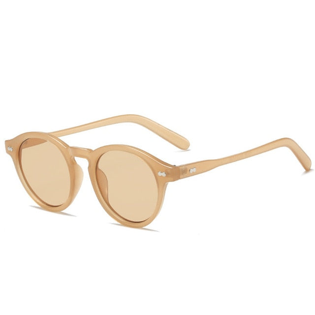 Retro Round Sunglasses - MollyMBS314