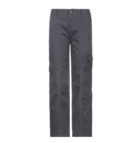 Cargo Solid Baggy Pants - MollyMBS314