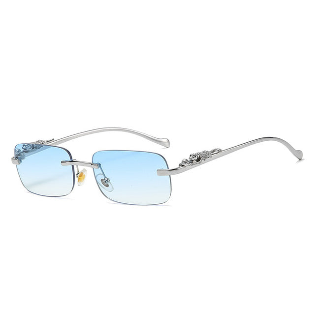 Rimless Square Sunglasses - MollyMBS314