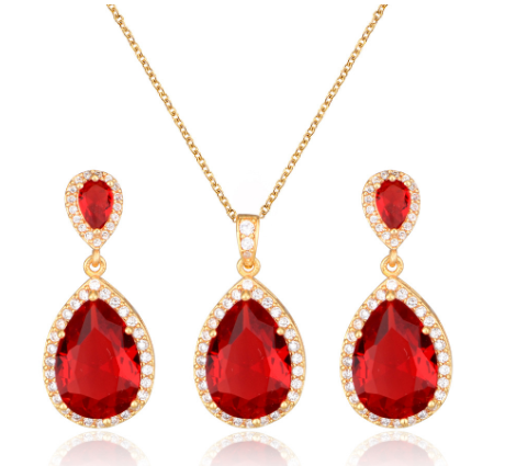 Zircon Jewelry Set - MollyMBS314