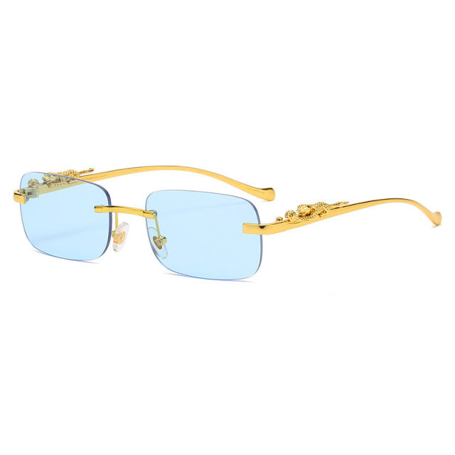 Rimless Square Sunglasses - MollyMBS314