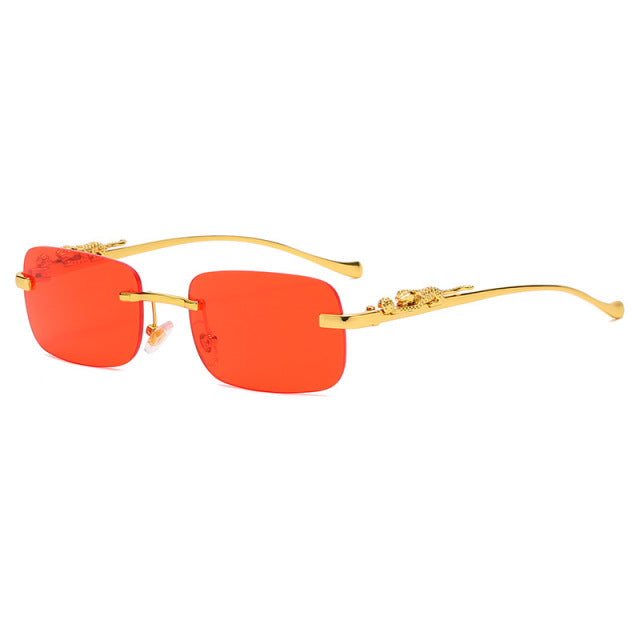 Rimless Square Sunglasses - MollyMBS314