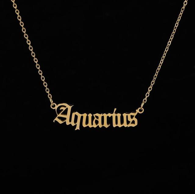 Star Sign Necklace - MollyMBS314