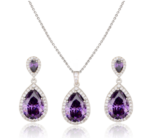 Zircon Jewelry Set - MollyMBS314