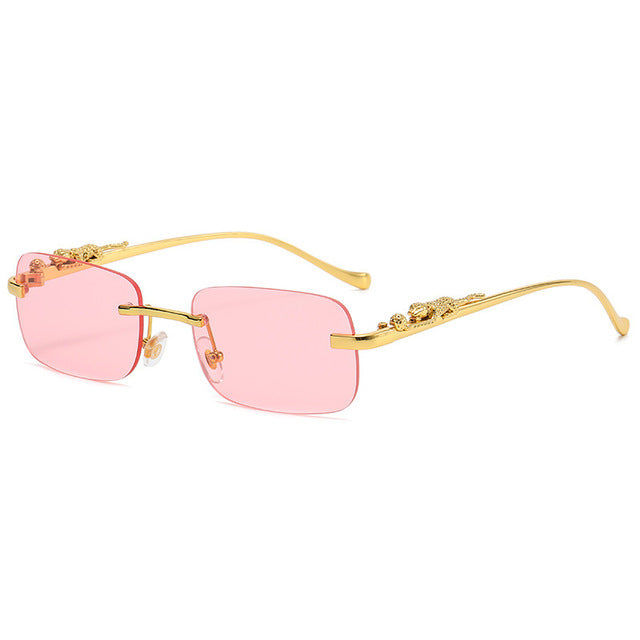 Rimless Square Sunglasses - MollyMBS314