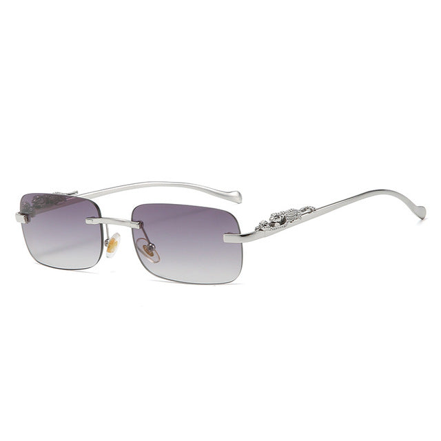 Rimless Square Sunglasses - MollyMBS314