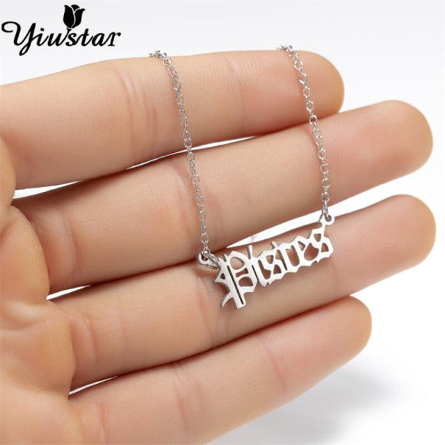 Star Sign Necklace - MollyMBS314