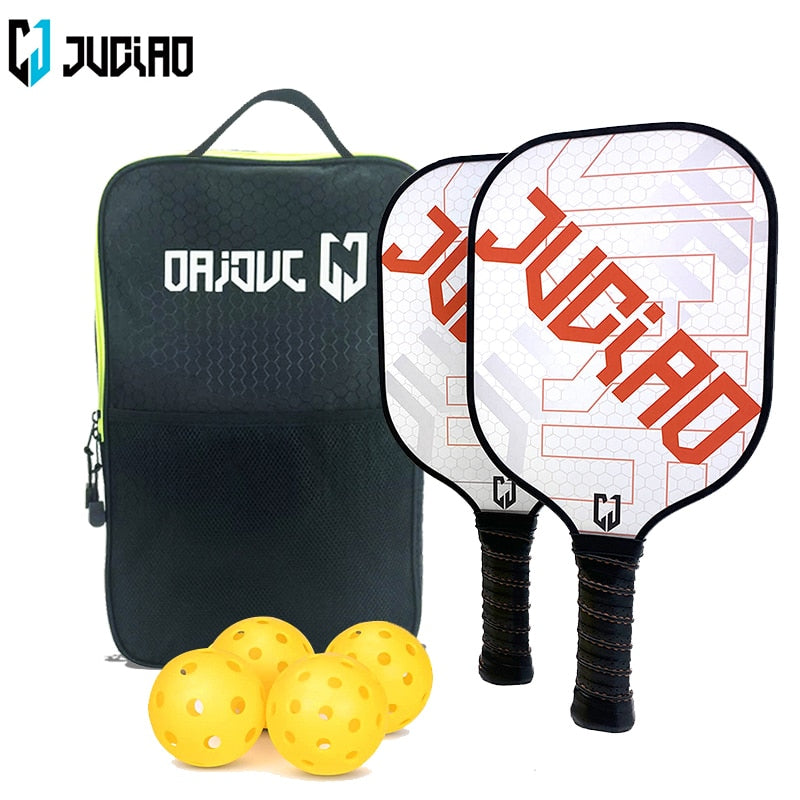 Pickleball Paddles Set Includes 4 Balls - MollyMBS314