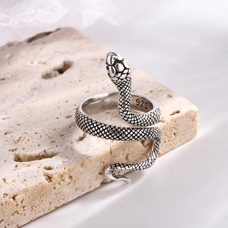 Snake Design Ring - MollyMBS314