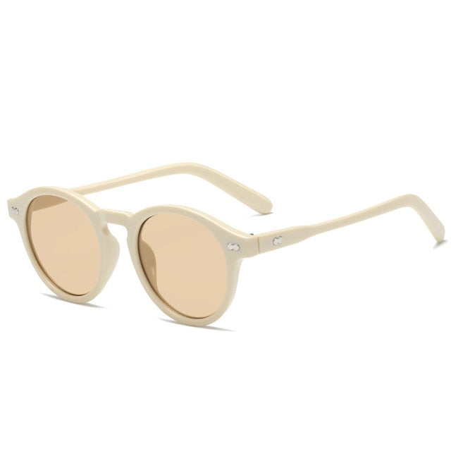 Retro Round Sunglasses - MollyMBS314