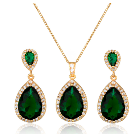 Zircon Jewelry Set - MollyMBS314