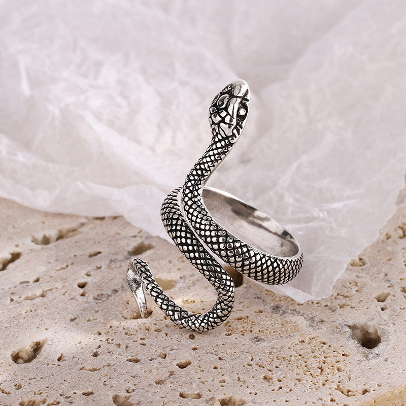 Snake Design Ring - MollyMBS314