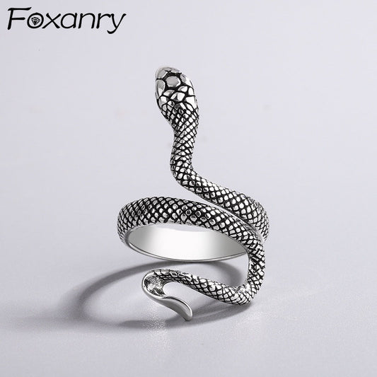 Snake Design Ring - MollyMBS314