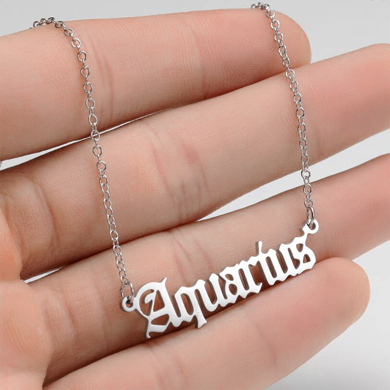 Star Sign Necklace - MollyMBS314