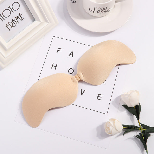 Self-Adhesive Silicone Backless Strapless Bra - MollyMBS314