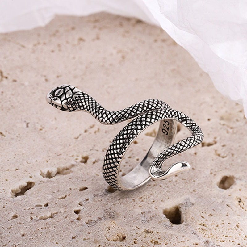 Snake Design Ring - MollyMBS314