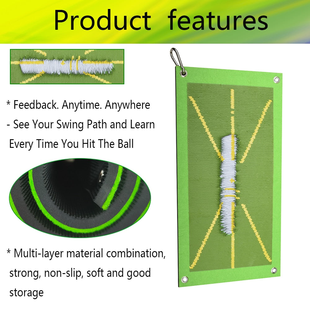 Golf Training Mat for Swing Detection - MollyMBS314