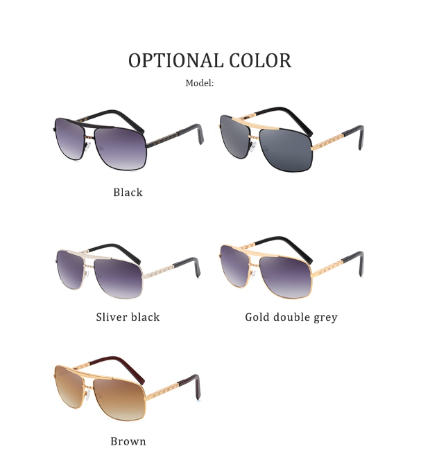 Classic Square Sunglasses - MollyMBS314