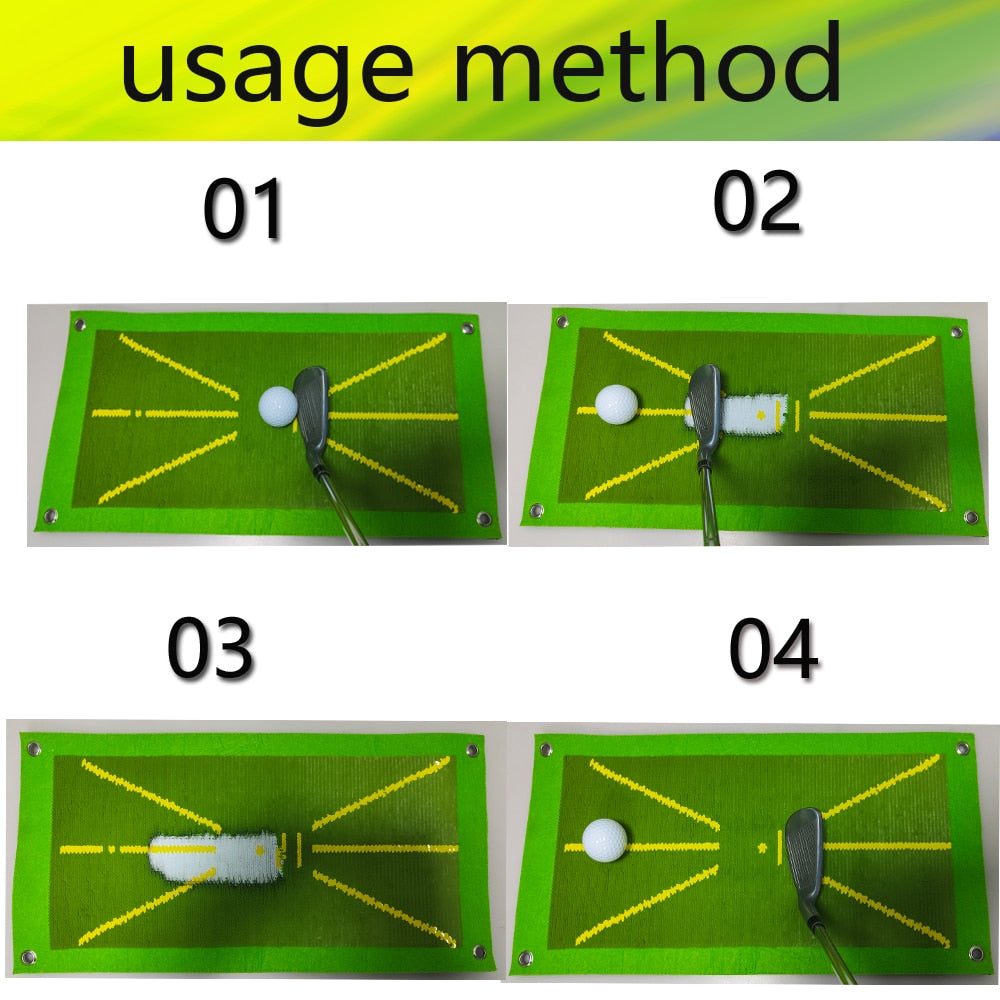 Golf Training Mat for Swing Detection - MollyMBS314